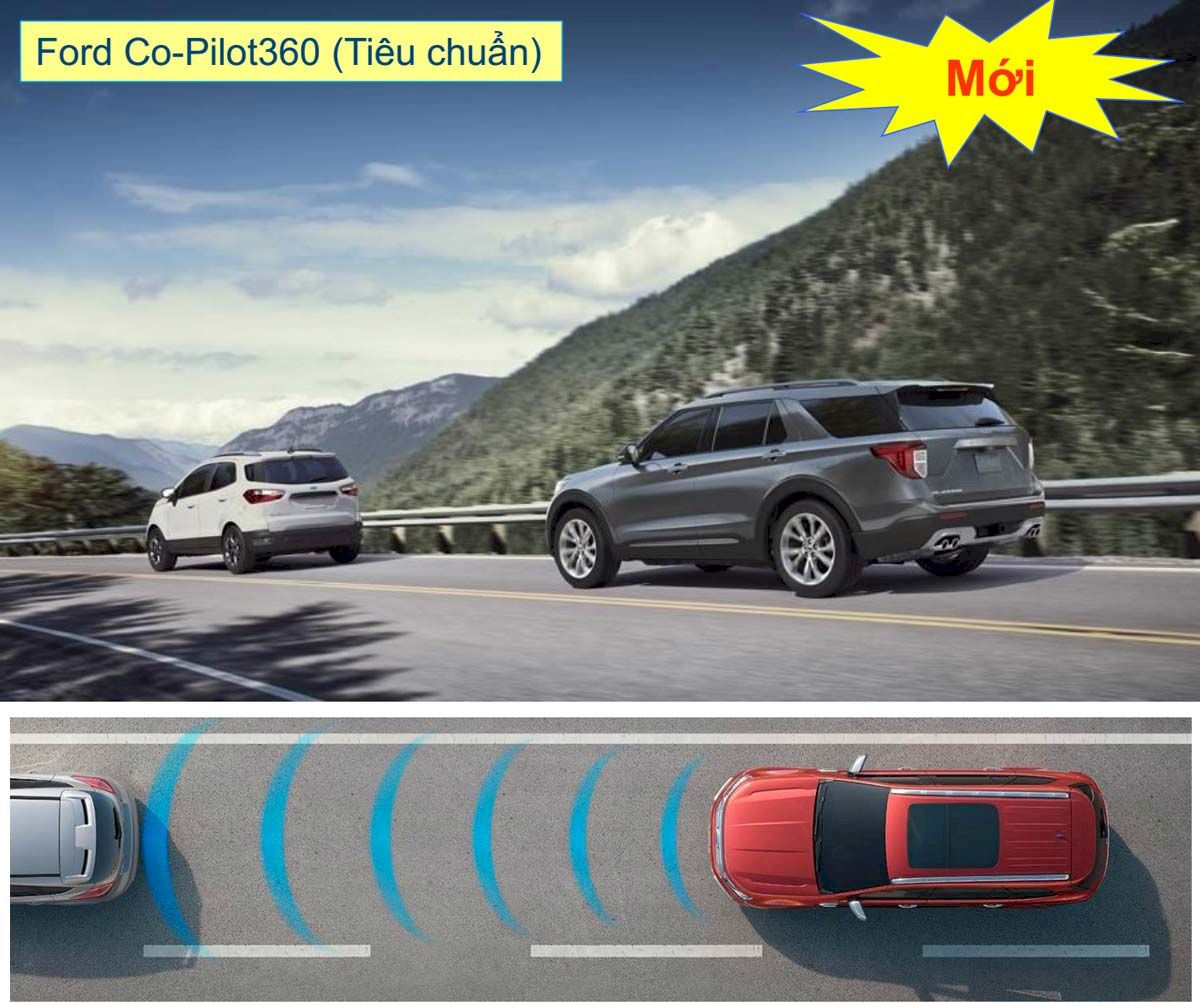 Ford Explorer 2022 được trang bị công nghệ Co-Pilot360 và Co-Pilot360