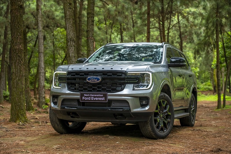 Phần thông số kỹ thuật của Ford Everest