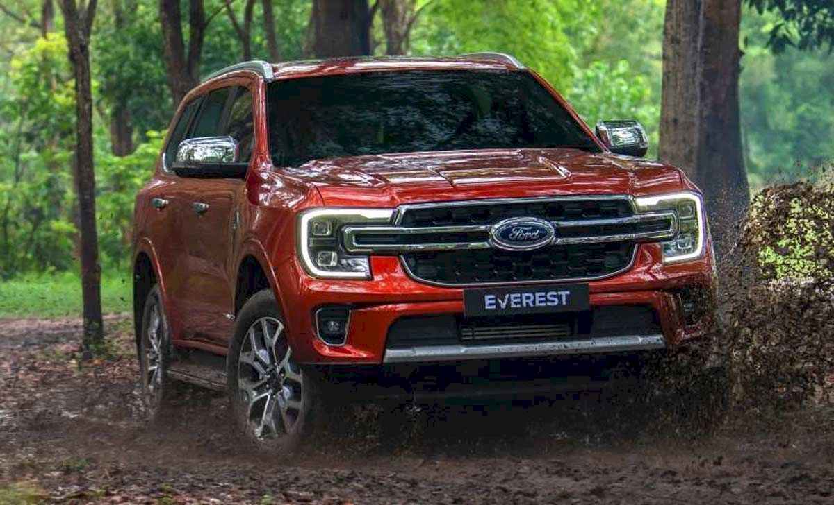 Ford Everest 2023 Thiết kế ấn tượng