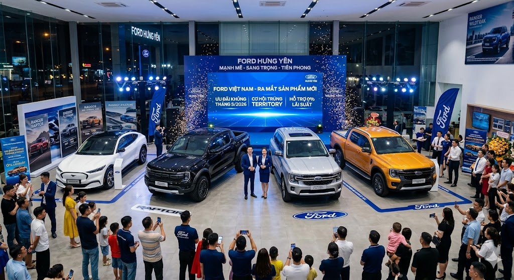 SO SÁNH 5 PHIÊN BẢN FORD EVEREST 2026: TỪ TRẢI NGHIỆM TIỆN NGHI ĐẾN SỨC MẠNH VƯỢT TRỘI